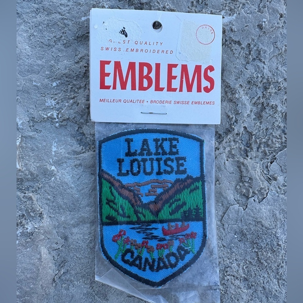 Vintage Lake Louise Canada Patch Emblems